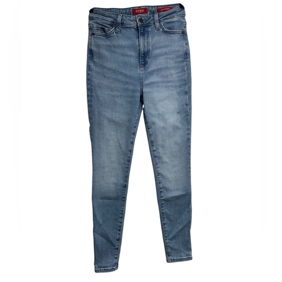 Guess Denim - Guess High-Rise Skinny Jeans | Light Blue Stretch Denim | Size 27